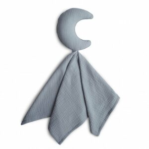 Mushie cuddle Moon blauw