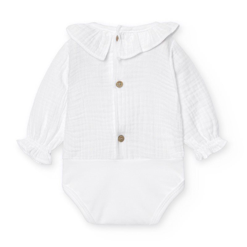 Babidu romperblouse wit