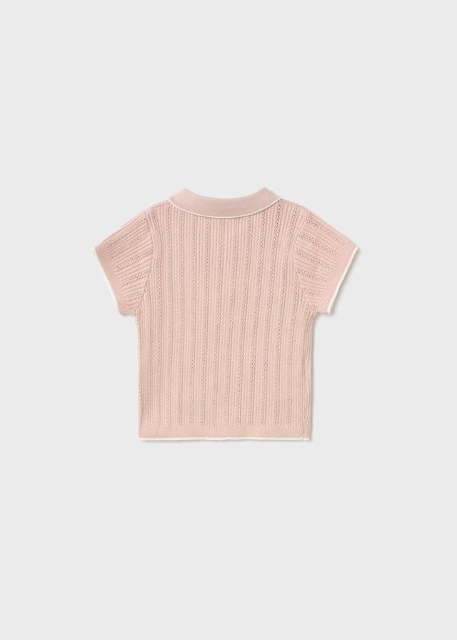 Mayoral polo shirt peony