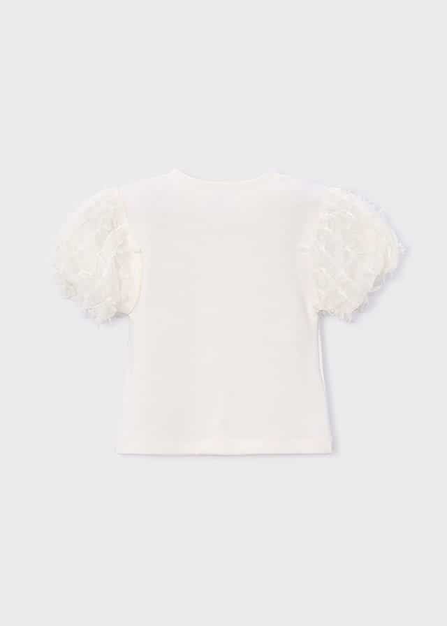 Mayoral t-shirt Blossom tulle