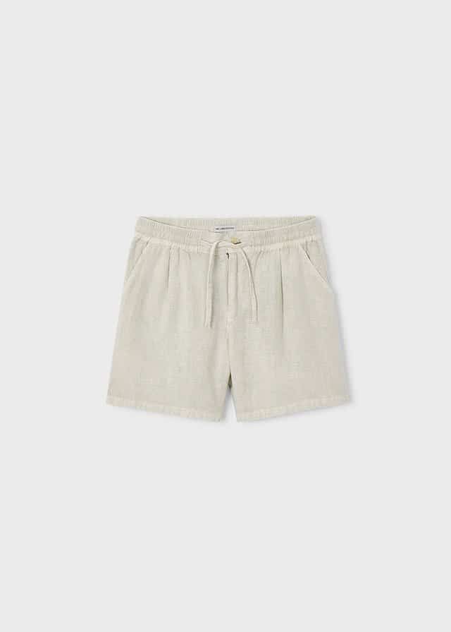 Boston Linnen Bermuda Olive