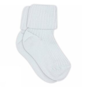 MP cotton rib baby socks Sky