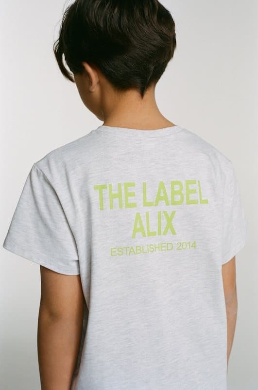 Alix Mini t-shirt grey
