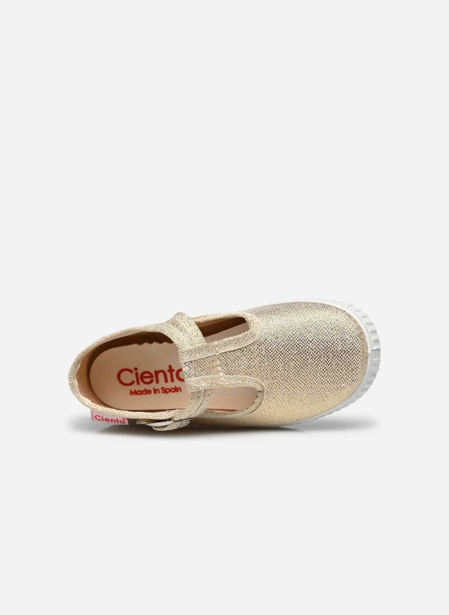 Cienta bandschoen goud
