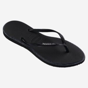 Havaianas Point Glitter Black
