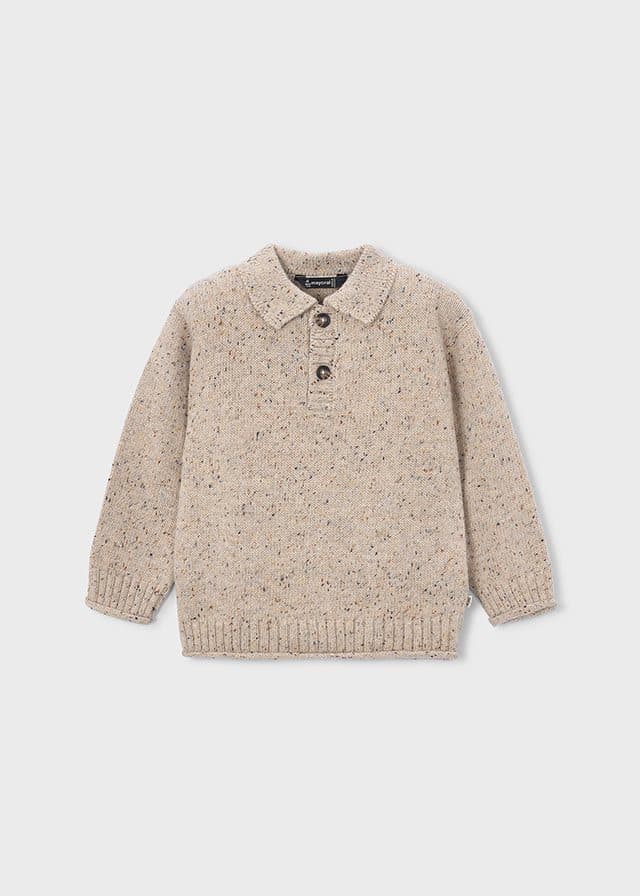 Mayoral polo sweater knit