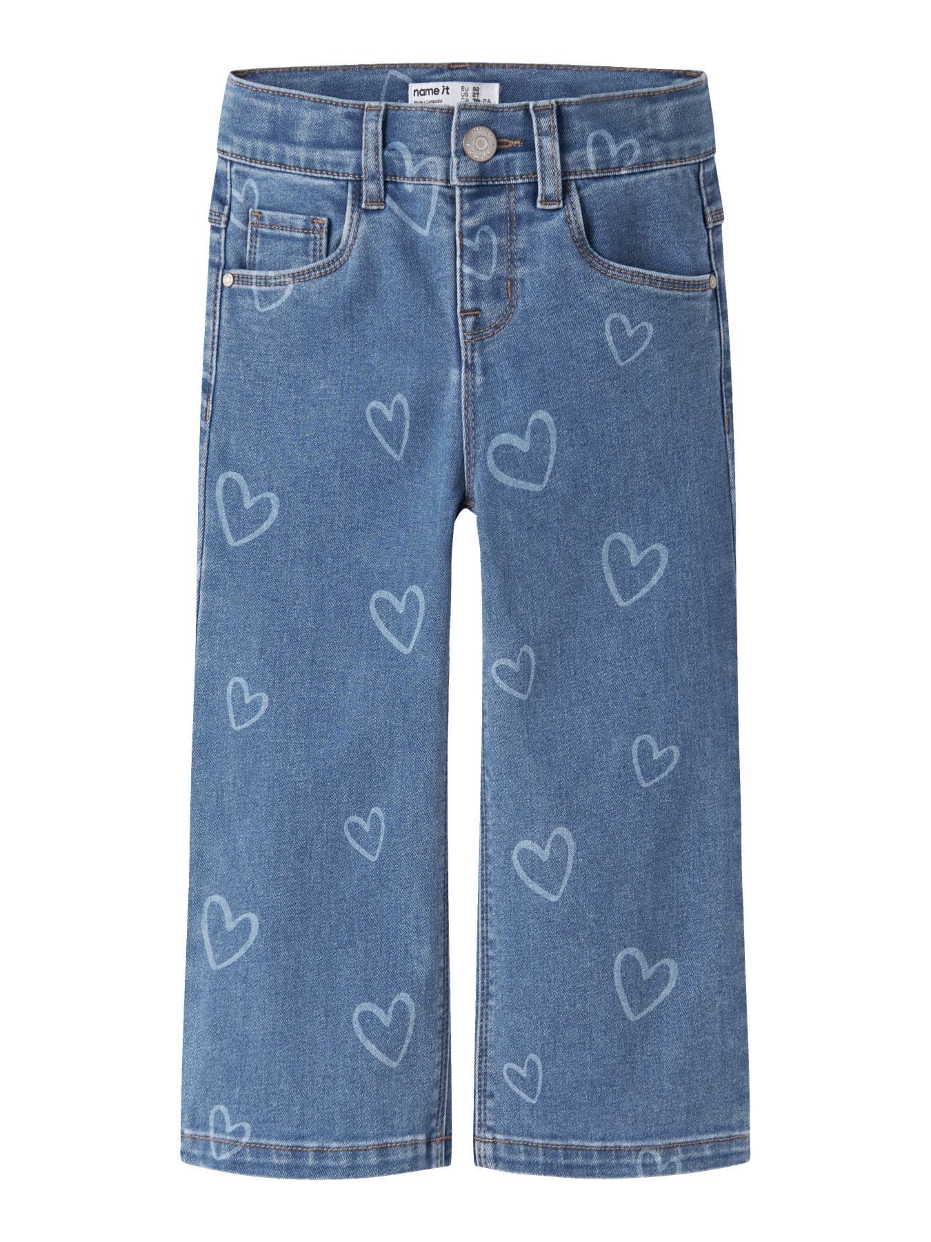 Name It jeans Rose heart