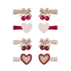 Mimi&Lula mini clips heart/bow