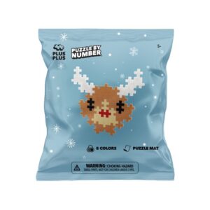 Plus Plus Puzzle Reindeer