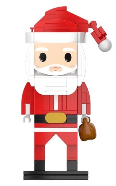 Sintbricks bouw je santa